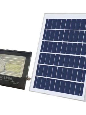 זרקור לד סולארי עם שלט - פרוז'קטור לד סולארי במגוון הספקים